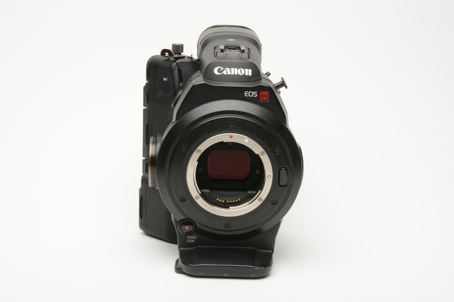 Canon EOS C300 Cinema Camcorder Body EF Mount Screen+Grip 1813 Hours, Tested