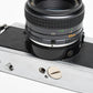 Minolta XG-1 35mm SLR w/ MD 50mm f1.7 Lens, Strap, New Seals, Good!