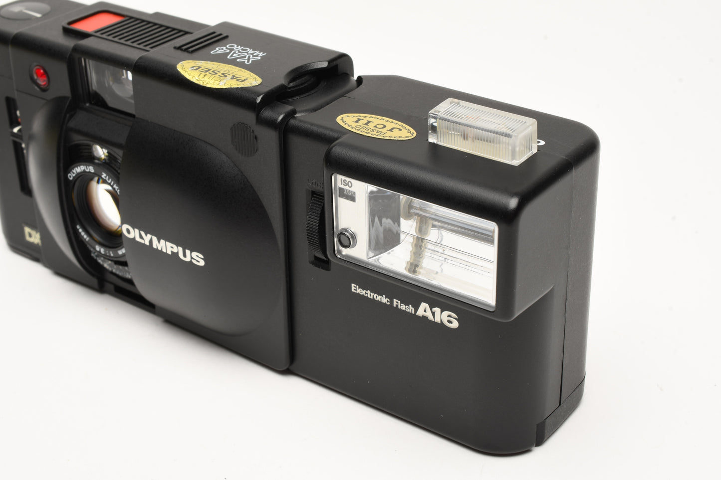 Olympus XA4 35mm Point & Shoot w/A16 Flash, Tested, Great