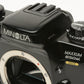 Minolta MF 28-85mm f3.5-4.5 MD macro zoom lens, caps+hood