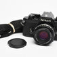 Nikon EM 35mm SLR w/Nikon Series E 50mm f1.8 Lens, Strap, New seals, Great!