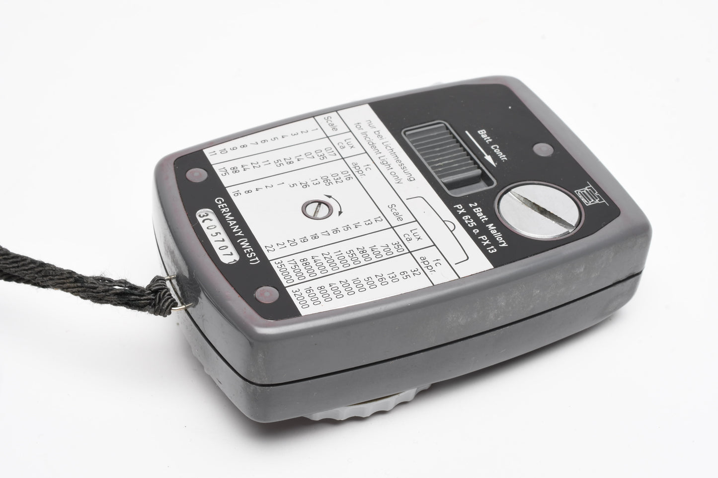Gossen Luna Pro CDS Incident Light Meter in Case, Tested, Quality
