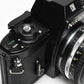 Nikon EM 35mm SLR w/Nikon Series E 50mm f1.8 Lens, Strap, New seals, Great!