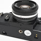 Nikon EM 35mm SLR w/Nikon Series E 50mm f1.8 Lens, Strap, New seals, Great!
