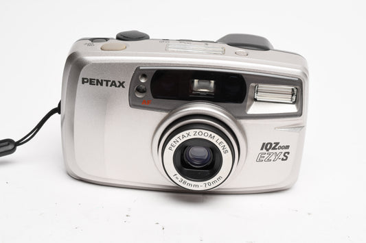 Pentax IQZoom EZY-S 35mm Point&Shoot camera w/38-70mm Zoom, Strap