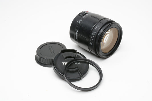 Tamron AF 28-105mm f4-5.6 zoom lens for Canon EF Model 79D w/Caps + UV