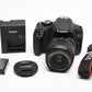 Canon Rebel T7 DSLR w/18-55mm f3.5-5.6 IS II Only 18 Acts!! Mint-
