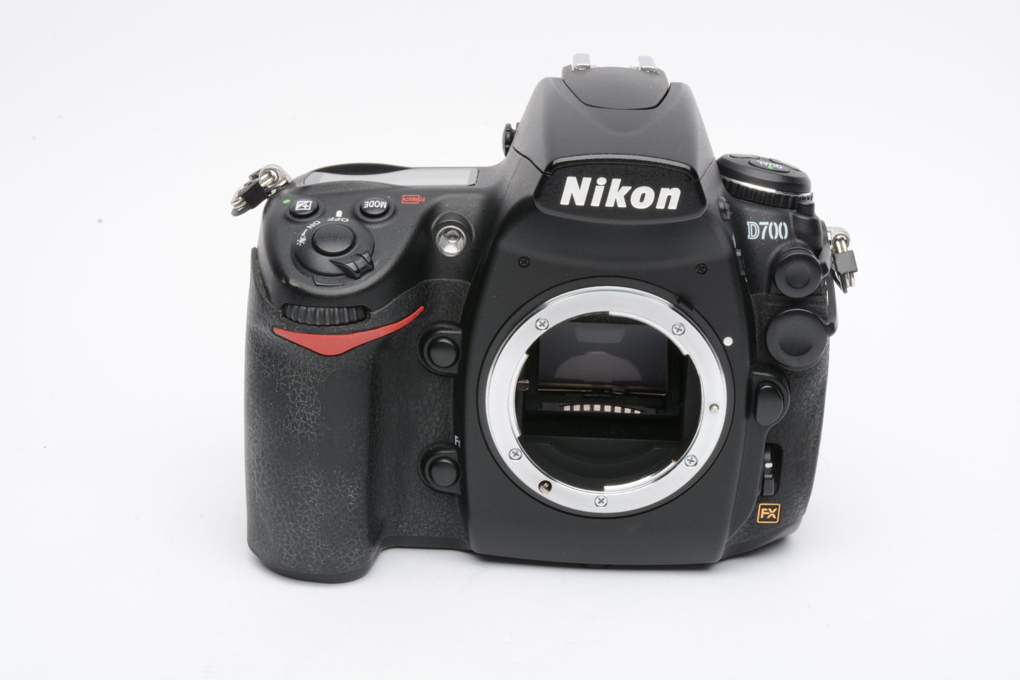 Nikon D700 DSLR Body w/2 Batts, charger, strap, USB, 33K Acts, Nice!