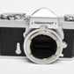 Nikon Nikkomat FTN 35mm SLR Chrome Body, New seals, Good & Clean