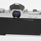 Nikon Nikkomat FTN 35mm SLR Chrome Body, New seals, Good & Clean