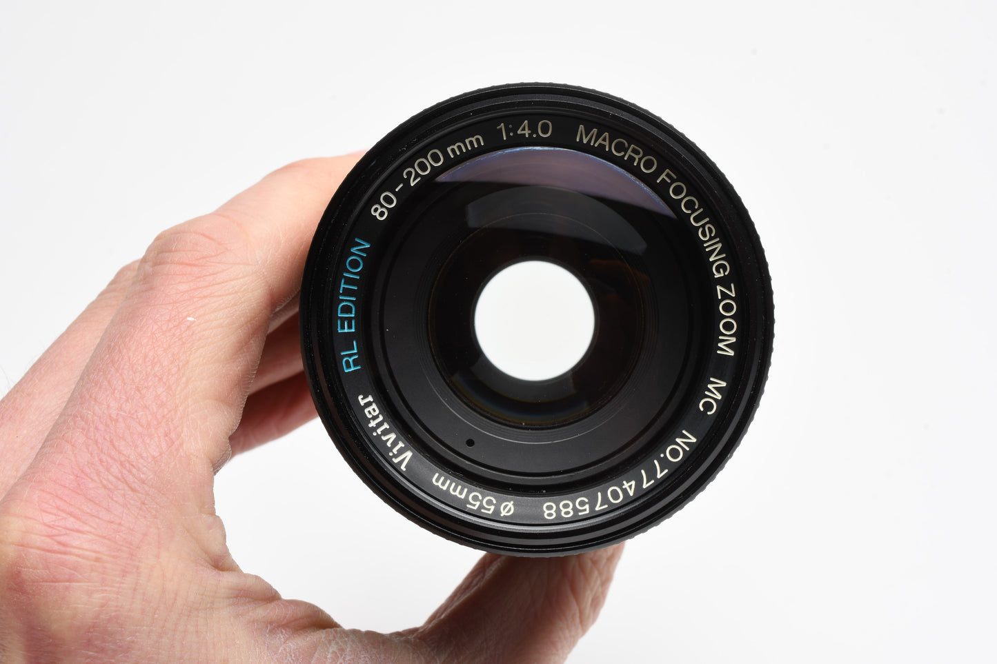 Vivitar RL 80-200mm f4 Macro focusing Olymps, UV, Cap