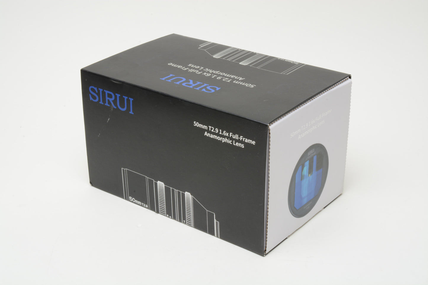 Sirui 50mm T2.9 1.6X full frame Anamorphic lens FFEK-E Sony E Mount Mint, Boxed