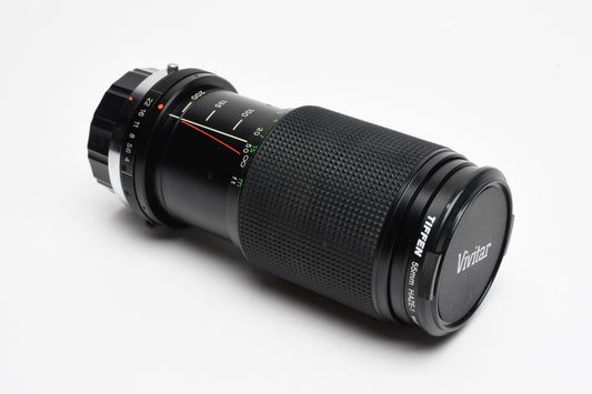 Vivitar RL 80-200mm f4 Macro focusing Olymps, UV, Cap