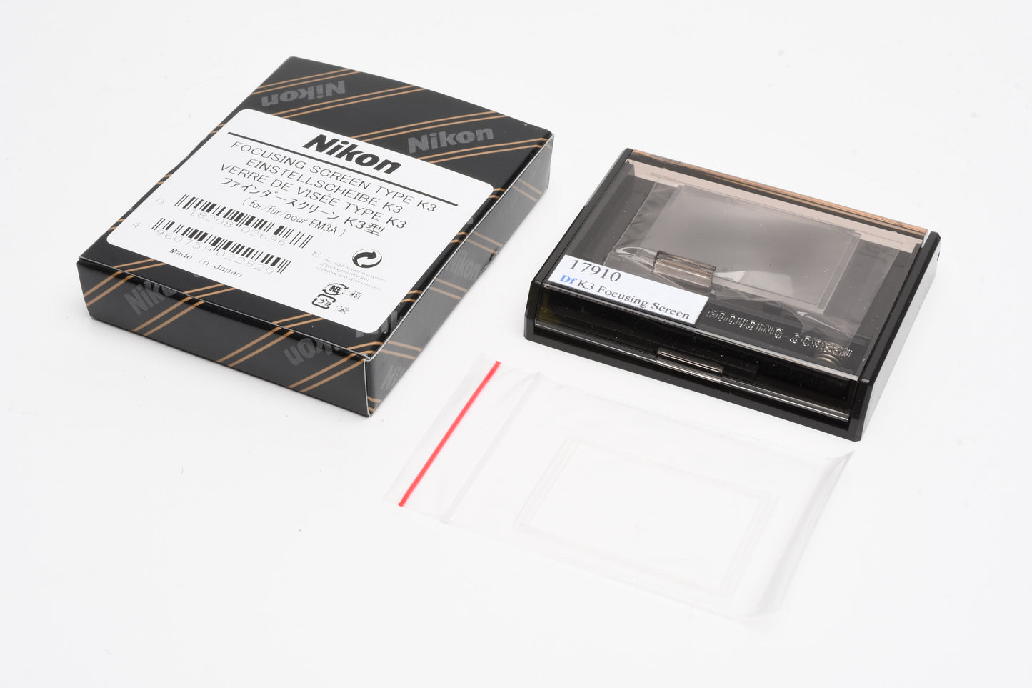Nikon K3 Focusing Screen for FM3A #2696, New in Box