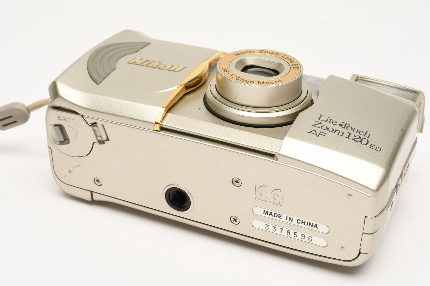 Nikon AF Lite Touch zoom 120ED 35mm Point&Shoot w/38-120mm zoom, Great!