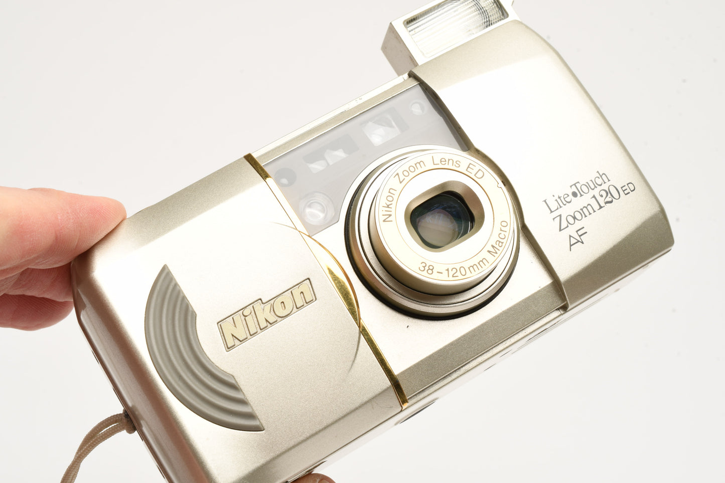 Nikon AF Lite Touch zoom 120ED 35mm Point&Shoot w/38-120mm zoom, Great!