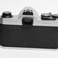 Pentax K1000 35mm SLR w/Pentax-M 50mm f2 lens, New seals