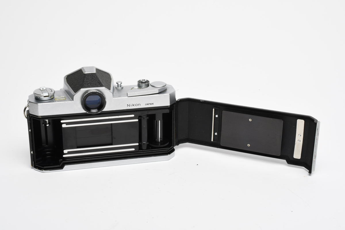 Nikon Nikkomat FTN 35mm SLR Chrome Body, New seals, Good & Clean
