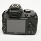 Nikon D3300 DSLR w/18-55mm zoom 2Batts, charger, strap, Only 6698 Acts!!