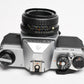 Pentax K1000 35mm SLR w/Pentax-M 50mm f2 lens, New seals