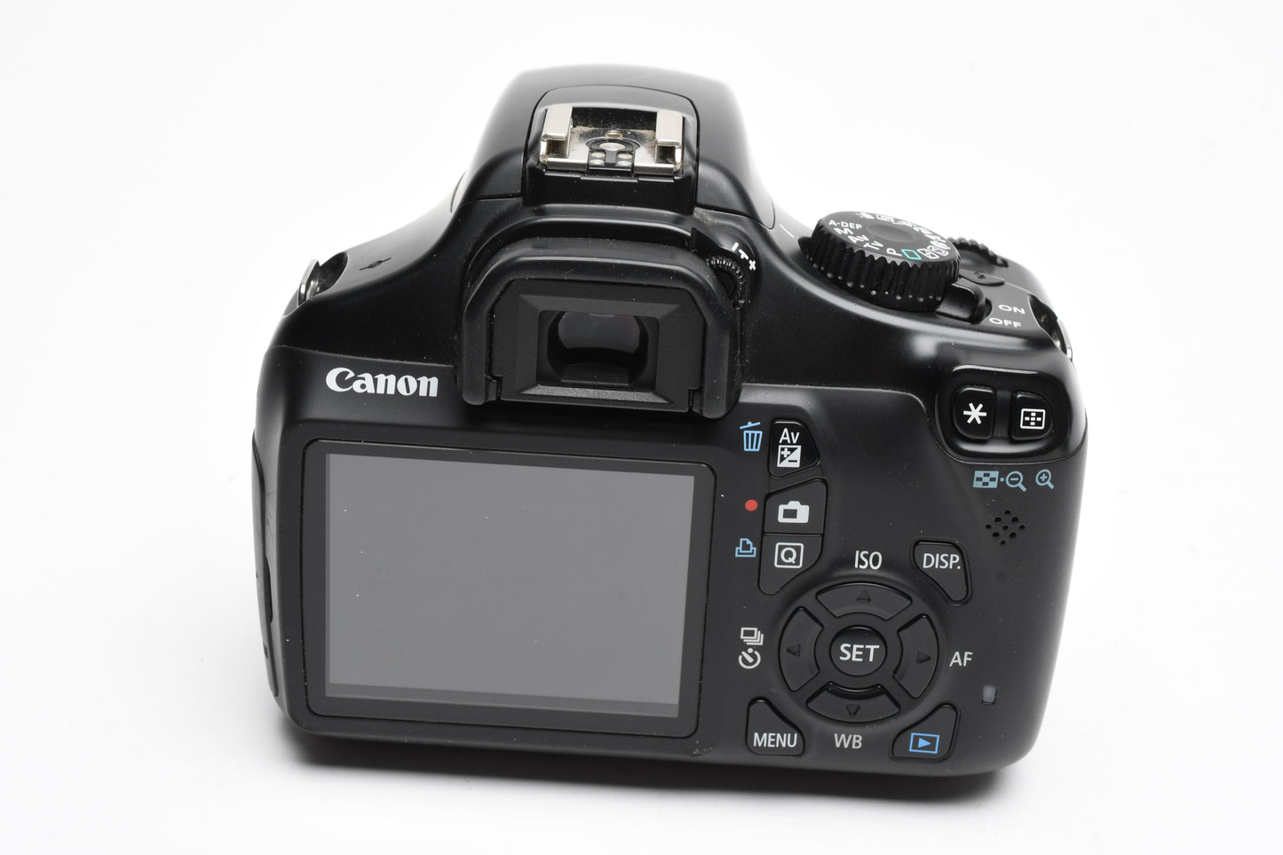 Canon EOS T3 w/18-55mm f3.5-5.6 IS II lens, batt+charger, Only 9866K Acts!