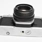 Pentax K1000 35mm SLR w/Pentax-M 50mm f2 lens, New seals