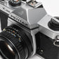 Pentax K1000 35mm SLR w/Pentax-M 50mm f2 lens, New seals