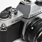 Pentax K1000 35mm SLR w/Pentax-M 50mm f2 lens, New seals