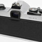 Pentax K1000 35mm SLR w/Pentax-M 50mm f2 lens, New seals