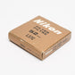 Nikon 52mm L37c UV filter in jewel case, New in box