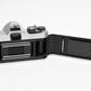 Pentax K1000 35mm SLR w/Pentax-M 50mm f2 lens, New seals