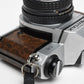 Pentax K1000 SE 35mm SLR w/50mm f2 lens, New seals, strap, Great!