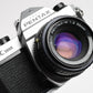 Pentax K1000 35mm SLR w/Pentax-M 50mm f2 lens, New seals