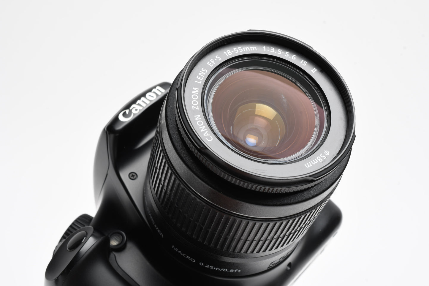 Canon EOS T3 w/18-55mm f3.5-5.6 IS II lens, batt+charger, Only 9866K Acts!
