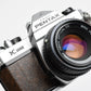 Pentax K1000 SE 35mm SLR w/50mm f2 lens, New seals, strap, Great!