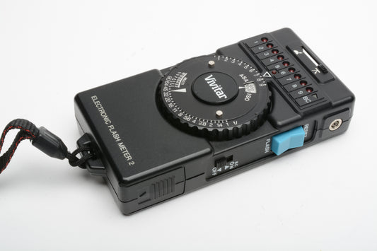 Vivitar EFM-2 Electronic Flash Meter 2 w/Case, Tested, great working condition