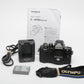 Olympus OM-D E-M10 II Black body, 13,355 Actuations, batt+charger+strap, Clean!]