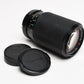 Tokina RMC 80-200mm f3.5-4.5 zoom lens for Pentax PK Mount
