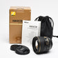 Nikon Nikkor 85mm f1.4G lens w/Caps, Box, Very sharp!