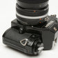 Nikon EM 35mm SLR w/Nikon Nikkor 35-70mm zoom, strap, Tested
