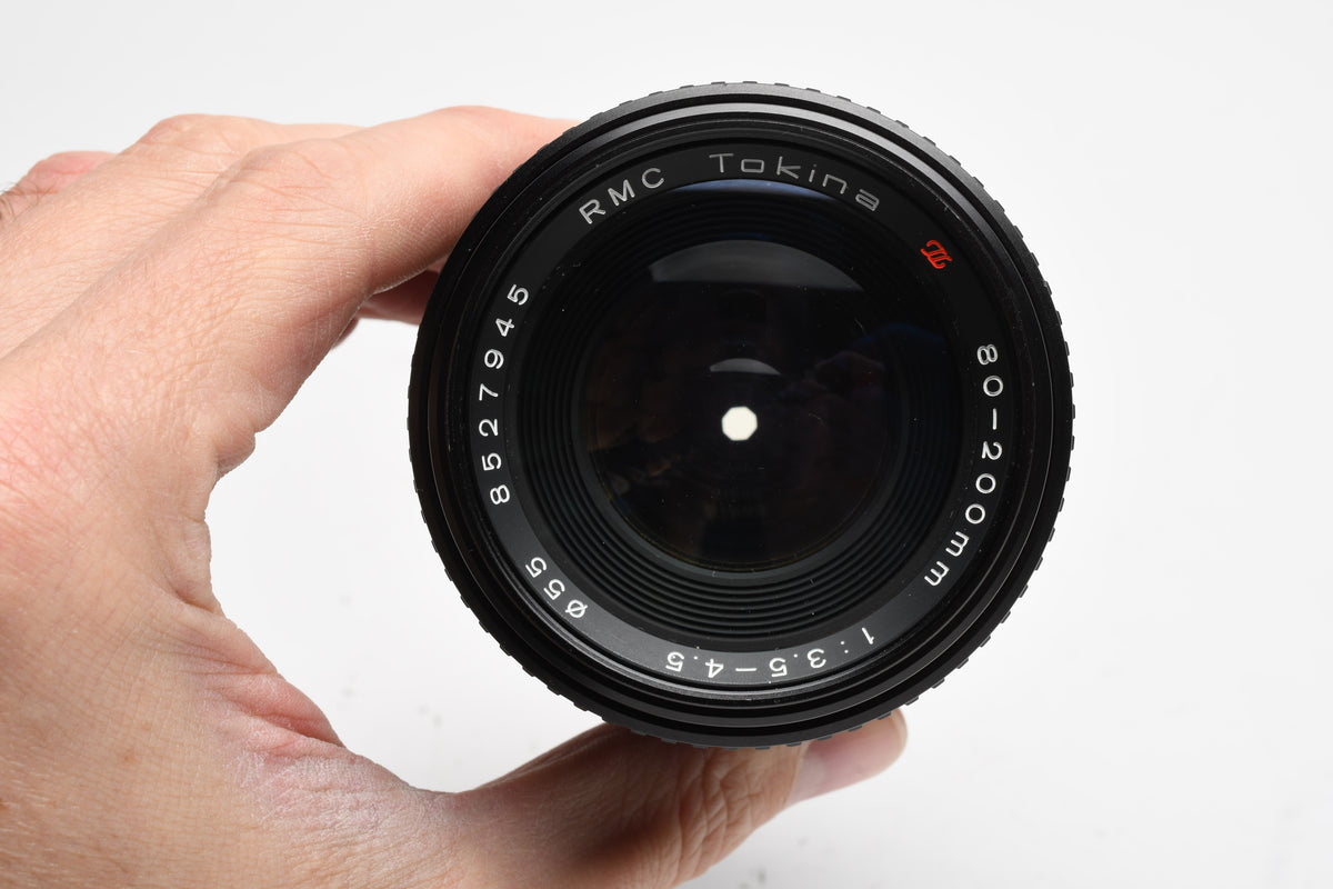 Tokina RMC 80-200mm f3.5-4.5 zoom lens for Pentax PK Mount