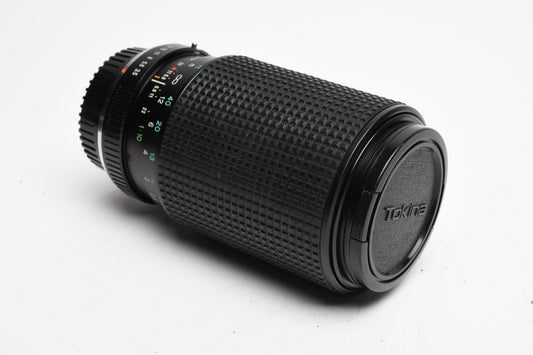 Tokina RMC 80-200mm f3.5-4.5 zoom lens for Pentax PK Mount