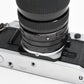 Canon AE-1 35mm SLR Camera w/35-70mm Zoom, New Seals, Case, Great