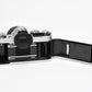 Canon AE-1 35mm SLR Camera w/35-70mm Zoom, New Seals, Case, Great