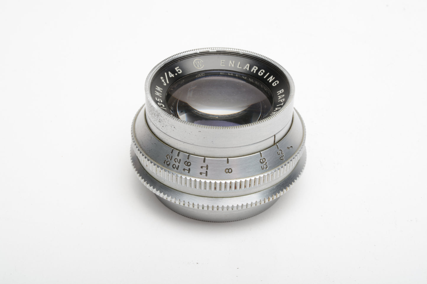 Wollensak Raptar 135mm f4.5 Enlarging lens w/Retaining ring