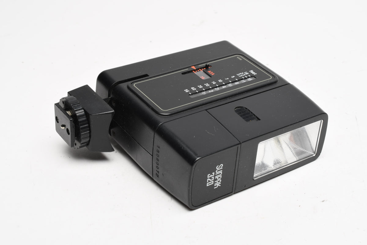 Sunpak 320 Electronic Flash, Tested