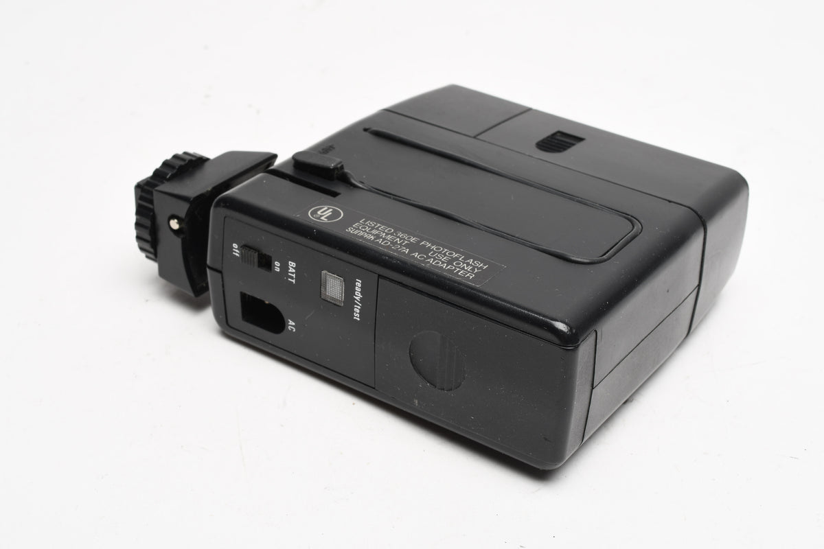 Sunpak 320 Electronic Flash, Tested