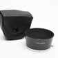 Minolta Metal Hood D57KB for Auto Rokkor 58mm F1.4, Case, Mint-
