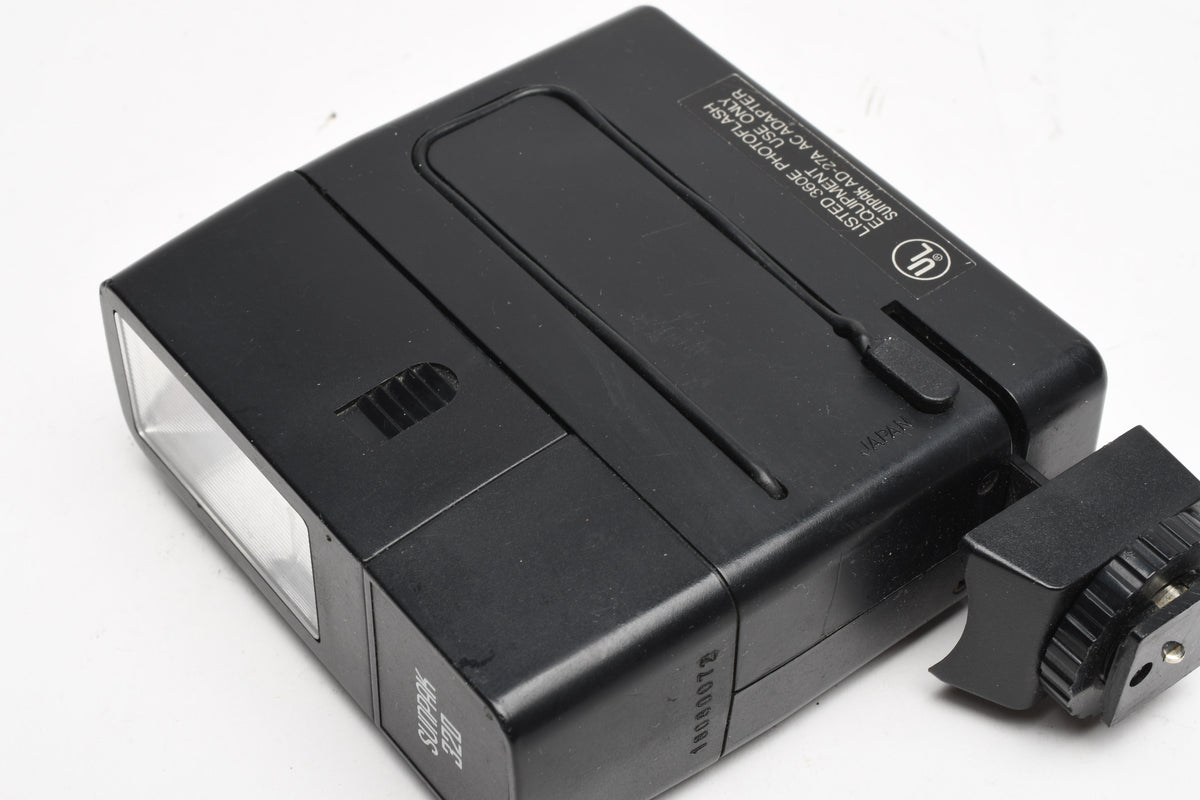Sunpak 320 Electronic Flash, Tested