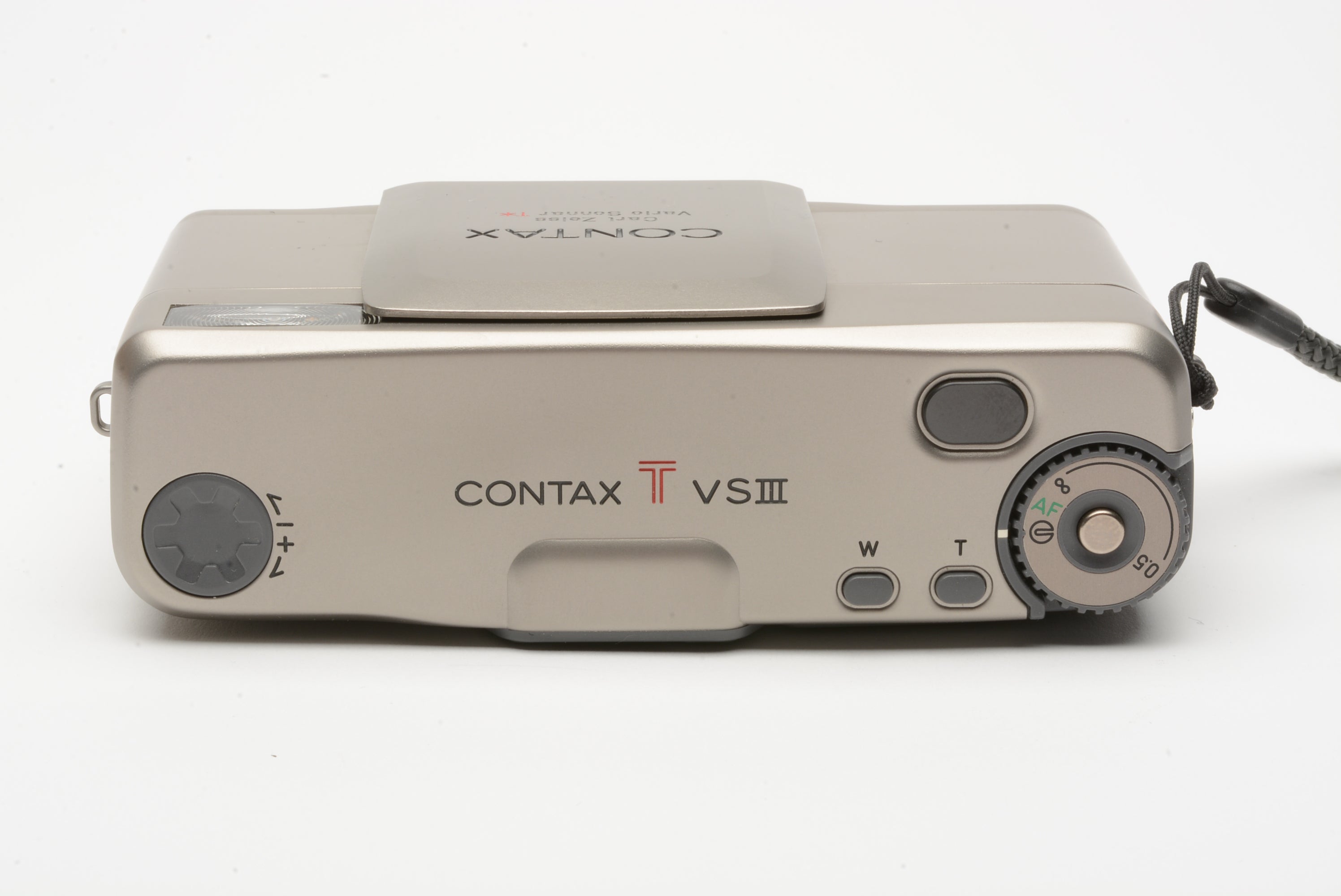Contax TVS III Silver 35mm Point&Shoot camera, boxed, case+manual 